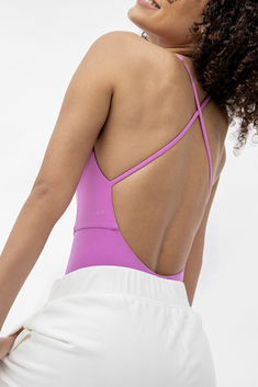 An open back, plunging front, super soft straps, no dig hem - this sweat ready playsuit keeps you looking and feeling held together. Paired with California Love Cotton Field Day sweatpants in Coconut. Cotton Fields, Sweat Pant, Field Day, California Love, Playsuit, Open Back, Coconut, Sweatpants, California