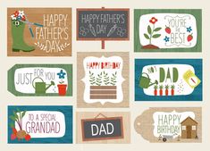 father's day gift tags