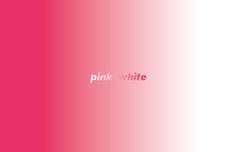 pink and white wallpaper with the word pink written in red on it's left side