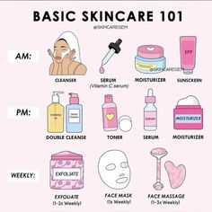 Affordable Skin Care Routine, Basic Skin Care, Good Skin Tips, Glow Skin, Skin Care Order, Affordable Skin Care, Sunscreen Moisturizer