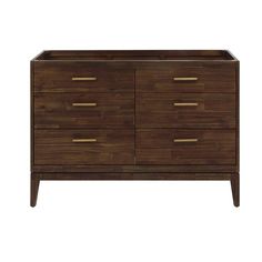 the chest of drawers is made out of wood