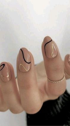 Casual Nails, Soft Nails, Nail Swag, Nature Tattoos, Classy Nails