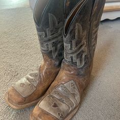 Worn Once Tin Haul Mens Boots Tin Haul Boots, Tin Haul, Boots Men, Men's Shoes, Shoe Boots, Tin, Size 10, Man Shop, Boots