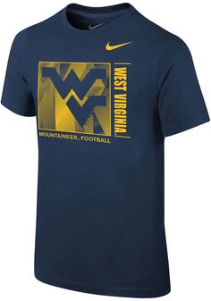 Your future West Virginia Mountaineers will be ready for the game with this West Virginia Mountaineers Youth Navy Blue Short Sleeve Tee. This Legend Sideline T-Shirt features a screen print team graphic on center chest. Ring spun, combed cotton jersey, Ribbed knit collar and sleeves, Athletic fit, Crew neck, Screen print graphic on center chest, Perfect basic for all young sports fans!, 100% Cotton Roasted Soup, Running Pants Men, Nike West, Cajun Jambalaya, Mens Running Pants, Spaghetti Squash Casserole, Athletic Tops Women, Cheddar Cheese Sauce, Sports Tshirt Designs