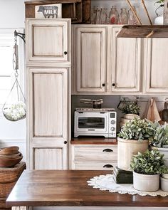 the kitchen is clean and ready to be used as a place for cooking or baking