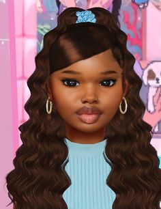 Black Cc Sims 4 Hair, Sims 4 Baby Hair Edges Cc, Sims 4 Cc Baby Hair Edges, Toddler Sims 4 Cc Hair, Sims 4 Children Hair, Black Simmer, Sims 4 Cheats