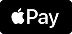 an apple pay sign is shown in white on a black background with the word'pay'below it