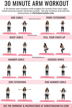 the 30 minute arm workout for women