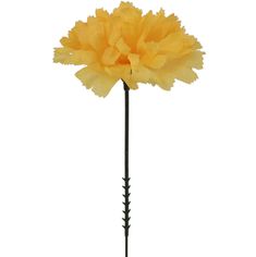 Add vibrancy with Vibrant Golden Yellow Carnation Flower Picks. 100 picks per order, featuring a 5" stem and silk 3.5" carnation flower heads. Enhance your decor with their stunning color! Yellow Carnations, Beautiful Wedding Centerpiece, Yellow Silk, Wall Backdrops, Gold Silk