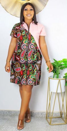 Ankara Dresses For Plus Size Women, Ankara Styles For Plus Size Ladies, 2piece Outfits, Short Dress Styles