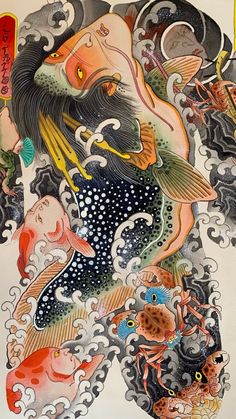 Japanese Tattoo Art Geisha, Art Geisha, Traditional Japanese Tattoo Designs, Irezumi Tattoos, Traditional Japanese Tattoos, Japan Tattoo, Japanese Tattoo Designs, Japanese Tattoo Art, Japanese Painting