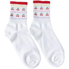 Tiepology Juicy Fruit Casual Socks - Cherry – Beautyhabit