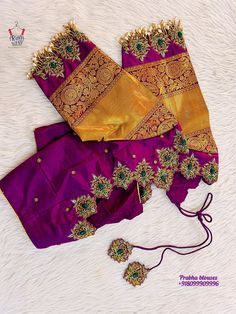 Yellow And Purple Blouse Maggam Work, Latest Maggam Work Designs 2023, Grand Blouse Designs For Marriage, Blouse Designs Latest Maggam Work, Cut Work Blouse Designs, Maggam Work Blouse Designs Latest, Exclusive Blouse Designs, Cut Work Blouse