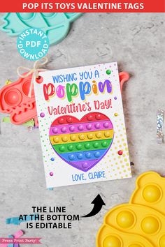 a valentine's day card with the text, wishing you a happy valentine's day