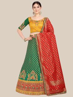 Handmade bandhini sarees Paithani Blouse Design, Jacquard Lehenga, Chanderi Silk Dress Material, Paithani Blouse, Pure Cotton Suits