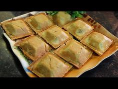 some food is sitting on a plate and ready to be eaten