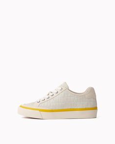 Rb Army Low Women's Sneakers in White Crocodile | rag & bone White Crocodile, Sneaker For Women, Croc Print, Crocodile Pattern, Rag And Bone, Sneakers Outfit, Printed Leather, Shoe Sale, Rag & Bone