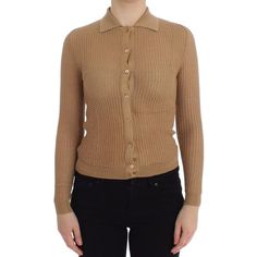 Indulge In The Epitome Of Sophistication With This Gorgeous, Brand New 100% Authentic Dolce & Gabbana Beige Knitted Cotton Cardigan Sweater. Tailored To Imbue Elegance, It Hails From The Exclusive Mainline Collection, Offering Italian Craftsmanship And The Finest Design. This Polo Cardigan Sweater Features A Classic Button Front Opening, Accented With Subtle Yet Iconic Logo Details, Ensuring A Blend Of Comfort And Luxury. Material: 100% Cotton Color: Beige Country Of Origin: It Made In Italy We Dolce Gabbana Sweater, Polo Cardigan, Beige Pullover, Dolce E Gabbana, Cotton Cardigan, Beige Sweater, Knitwear Cardigan, Cotton Polo, Dolce & Gabbana