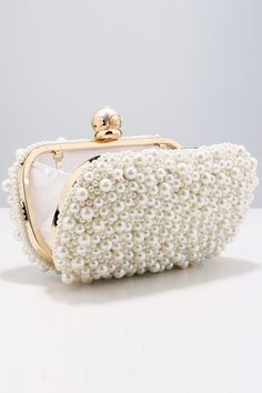 Occasion: Whether you are carrying it for a wedding party, prom, evening party or any other occasions, this clutch will be your lovely partner. Bridal Clutch Purse, Pearl Clutch Bag, Bridal Clutches, Beaded Clutch Bag, Pearl Clutch, Bride Bag, Clutch Bag Wedding, Bridal Purse, Party Handbags