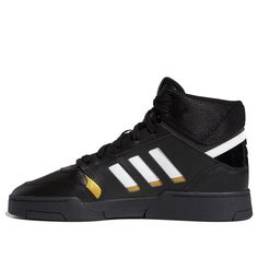 High-top Sneakers For Streetwear And Sports Season, Adidas Urban Basketball Shoes, Urban Skate Shoes With Three Stripes Branding, Casual Black Basketball Shoes With Athletic Fit, Urban Black Sneakers With Three Stripes, Casual Black Basketball Shoes, High-top Adidas Basketball Shoes With Three Stripes, Adidas Basketball Shoes For Sports, Adidas High-top Sneakers With Three Stripes