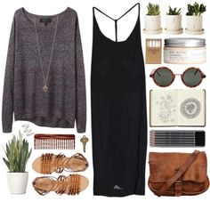 Rok Outfit, Outfit Boho, Hipster Outfits, Rocker Chic, Mode Inspo, 가을 패션, Outfit Casual