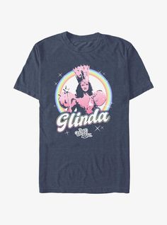 Lightweight 90% combed ring spun cotton  10% PolyesterWash cold; dry lowImportedListed in men's sizes Glinda The Good Witch Shirt, The Wizard Of Oz, The Wizard, Wizard Of Oz, Mens Graphic Tee, Hot Topic, Wizard, Spun Cotton, Graphic Tees