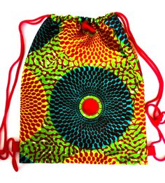 Practical little backpack made from beautiful Ghanian waxprint. The backpack is made from 100% cotton and can be washed, the colors will stay the same. Measures about 42cm x 36cm. Green Cotton Backpack For Daily Use, Green Cotton Standard Backpack, Daily Use Green Cotton Backpack, Multicolor Cotton Backpack For Daily Use, Handmade Multicolor Casual Backpack, Casual Handmade Multicolor Backpack, Casual Multicolor Handmade Backpack, Eco-friendly Multicolor School Backpack, Handmade Backpack