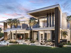 this is an artist's rendering of a luxury home in palm beach, florida