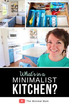 what's in a minimalist kitchen? the minimal mom