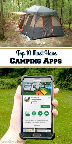 the top 10 must have camping apps for your mobile device or tablet, and it's easy to use