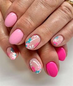 Get ready to slay your nail game with these 65 stunning 2022 nail designs! From trendy patterns to vibrant hues and elegant accents, you'll find inspiration for every taste and occasion. Whether you prefer bold and edgy or soft and feminine, these designs will leave your nails looking fabulous and on-point. #Cute #Nails #Inspire , , Short Clear Nails With Flowers, Caribbean Cruise Nail Ideas, June Nails, Friendship Wallpaper, Manicure Gel, Nails Cute, Summery Nails, Minimal Nails, Her Nails