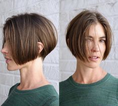 Bob With Undercut, Short Bob With Undercut, Undercut Bob Haircut, Black Bob Hairstyles, Wedge Haircut, Undercut Bob, Hair Color Options, Medium Bob, Bob Hairstyles For Thick