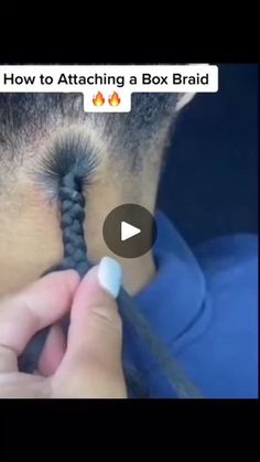 3.1K views · 9.5K reactions | How to attaching a box braids
#braidsconnect #tutorial | Braids Connect Fast Box Braid Styles, Medium Box Braids Tutorials, Box Braid Pattern, Tutorial Braids, Box Braid Styles, Box Braids Tutorial, Medium Box Braids, Love Bears All Things, Box Braid