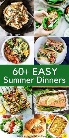 25 Light & Healthy Summer Dinners Fresh Dinner Recipes, Dinner Recipes For Summer, Light Summer Dinners, Summer Dinner Ideas, Summer Dinner Recipes, Healthy Summer Dinner Recipes, Light Summer Meals, Dinner Summer, Light Dinner Recipes