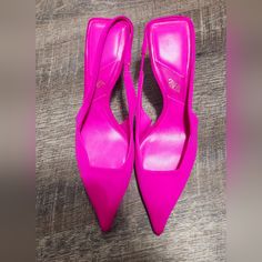 Hot Pink Zara Heels! Size 36 Zara Shoes Heels, Zara Heels, Zara Shoes, Shoes Women Heels, Hot Pink, Shoes Heels, Zara, Women Shoes, Heels