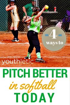 4 simple and easy ways to improve a softball pitcher's throw: https://www.youthletic.com/articles/how-to-pitch-better-in-softball/?utm_source=pinterest&utm_medium=referral&utm_campaign=organic Softball Games, Travel Softball, Fast Pitch Softball, College Softball, Softball Workouts, Softball Pitcher, Softball Drills, Softball Pitching, Softball Season