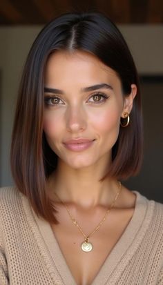 Dark Brown Subtle Highlights, Brown Subtle Highlights, Warm Chocolate Brown Hair Rich Brunette, Rich Chocolate Brown Hair, Brunette Hair Color Ideas, Trends 2025, Rich Brunette, Chocolate Brown Hair, Subtle Highlights