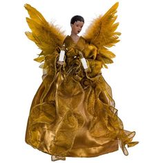 UL2200 Holiday/Christmas/Christmas Ornaments and Tree Toppers Handmade Angels Christmas, Angel Christmas Tree Topper, Angel Tree Topper, Handmade Angels, Angel Tree, Black Angels, Angel Christmas, Black Kids Hairstyles, Kurt Adler