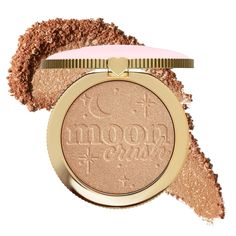 Moon Crush Glossy Glow Multi-Use Highlighter Powder Too Faced Moon Crush Highlighter, Too Faced Palette, 2023 Makeup, Summer Moon, Highlighter Powder, Christmas Clothes, A Muse, Lip Injections