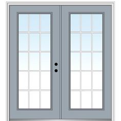 MMI DOOR Fiberglass Front Doors are built to last and can add substantial curb appeal to your home. This fiberglass smooth front door unit comes with a Limited Lifetime Warranty on both the door component and the prehung MSystem, a 10 year glass lite warranty, and a 10 year warranty on the painted finish of the pre-hung door component. All of our fiberglass smooth front doors are virtually maintenance free and will not warp, rot, dent or split. Our prehung door unit (called the MSystem) seals ou Fiberglass Front Doors, Fiberglass Front Door, Craftsman Door, Victorian Door, Home Door Design, Prehung Doors, Double Front Doors, Front Entry Doors, Rustic Doors