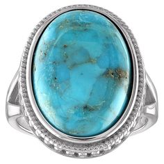 Accessorize in style with this Designs by Gioelli Sterling Silver Copper Turquoise Ring. Click on this JEWELRY & WATCHES GUIDE to learn about fit, styles, materials and more! Accessorize in style with this Designs by Gioelli Sterling Silver Copper Turquoise Ring. Click on this JEWELRY & WATCHES GUIDE to learn about fit, styles, materials and more! FEATURES Width: 17 mm Shank style: split Band fit: half-round Nickel free Metal: sterling silver Plating: rhodium Finish: polished Packaging: boxedSTO Copper Turquoise, Native American Jewelry, Rings Statement, Turquoise Ring, Ring Designs, Antique Jewelry, In Style, Statement Rings, Jewelry Watches