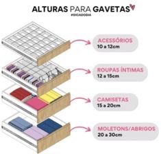 three shelves with different colors and labels on them, one is labeled in the spanish language