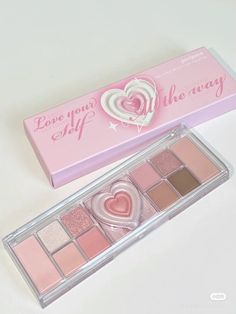 Pink Makeup, Makeup Brands, Makeup Palette, Makeup Essentials, Pretty Makeup, Cute Makeup