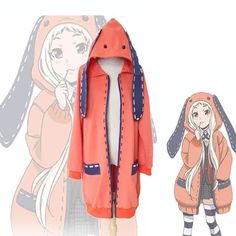 Winter Anime Cosplay Costume With Hood, Winter Hooded Anime Cosplay Costume, Anime Style Hooded Cosplay Costume For Halloween, Hooded Anime Cosplay Costume For Halloween, Harajuku Style Hooded Outerwear For School, Harajuku Anime Print Hooded Outerwear, Casual Long Sleeve Cosplay Costume For Winter, Casual Long Sleeve Winter Cosplay Costume, Hooded Anime Print Outerwear For Fall