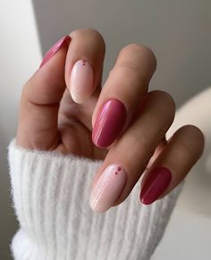 Fucsia Nails, Manicure Party, Holiday Acrylic Nails, Cute Pink Nails, Ballet Nails, Christmas Gel, Milky Nails, Nagel Tips, October Nails