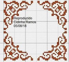 a cross stitch pattern with the words reproduzdo ciffinna ramons on it