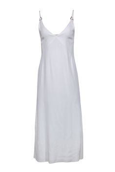 Current Boutique-Dion Lee - Ivory Sleeveless Slip Dress Sz 4 Vacation Dinner, Romantic Vacations, Sandal Heels, Dion Lee, Effortless Elegance, White Summer, Simple Jewelry, Invisible Zipper, A Romantic