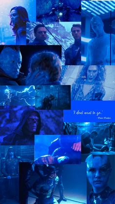 collage of images from the movie x - men days of future past