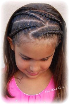 #braids #kids #babies #hair Kids Braids, Lil Girl Hairstyles, Toddler Hairstyles Girl, Hair Due, Princess Hairstyles, Girls Braids