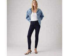 Like our 720 High-Rise Super Skinny, but a little less skinny at the leg. Our 721 High-Waisted Skinny Jeans have the same form-flattering fit you love with a figure-hugging 10" rise in Levi's® Stellar Stretch. Thanks to excellent built-in recovery, they champion your curves and move with you;without sagging or bagging;everywhere and every wear. Embraces your figure, lengthens your legs and holds your shape perfectly A 10-inch rise that's designed to flatter, hold and lift We made this garment with TENCEL™ Lyocell, a soft fiber sourced from sustainably harvested wood Authentic denim character enhanced with supersoft stretch. For jeans that'll leave you starry-eyed. That's Levi's® Stellar Stretch. Thanks to excellent built-in recovery, they champion your curves and move with you;without sagg Levi's Slim Fitted Bottoms, Levi's Fitted Slim Bottoms, Fitted Slim Levi's Bottoms, Fitted Jeggings For Everyday Spring Wear, Fitted Levi's Bottoms For Work, Fitted Slim Spring Jeggings, Slim Fit Jeggings For Fall, Slim Fitted Jeggings For Fall, Starry Eyed